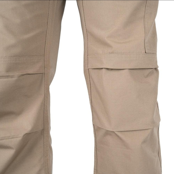 Men's Tan Cargo Pants - Picture 3 of 7